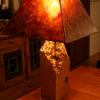Maple Burl Lamp Base by Peter Fava, Barneveld, NY